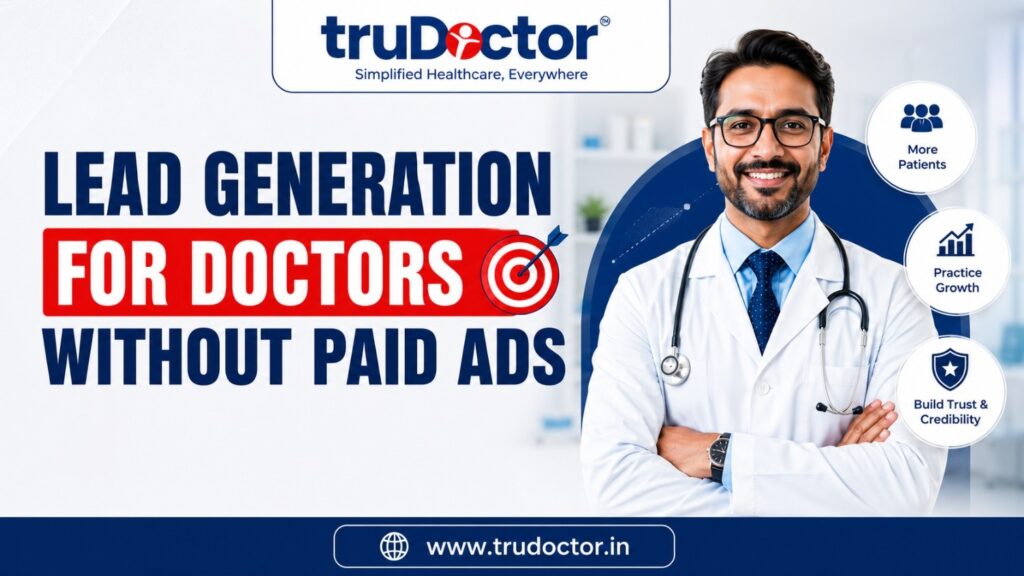 Lead Generation for Doctors Without Paid Ads